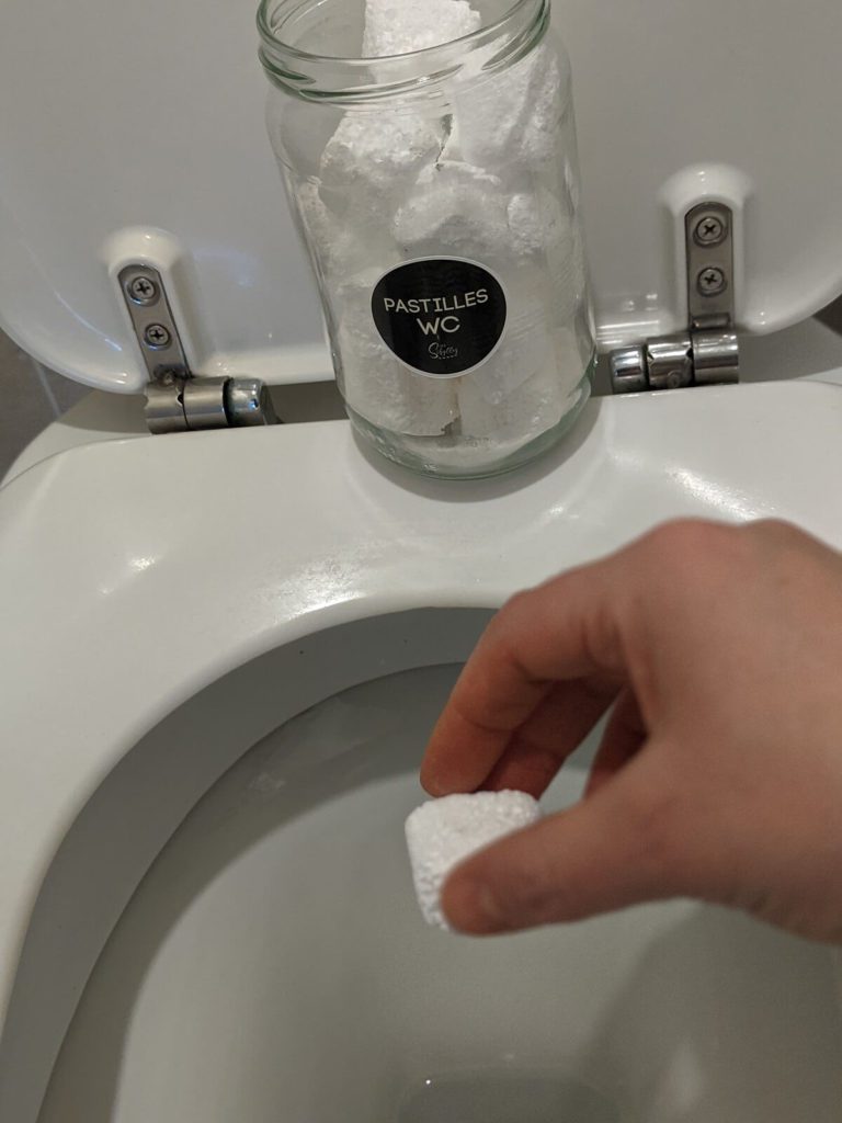 Recette de pastilles WC naturelles : le mode d'emploi avec 3 ingrédients  et un moule à