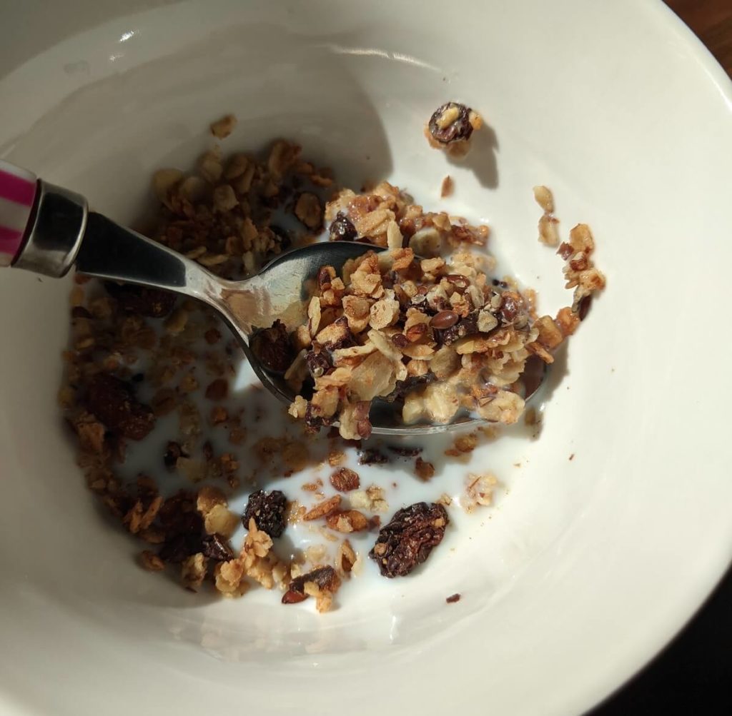 granola maison healthy flocons d'avoine